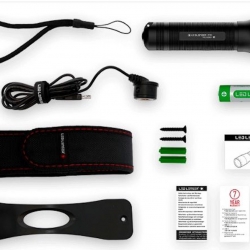 TORCIA 1000 lm RICARICABILE USB - LEDLENSER P7-R