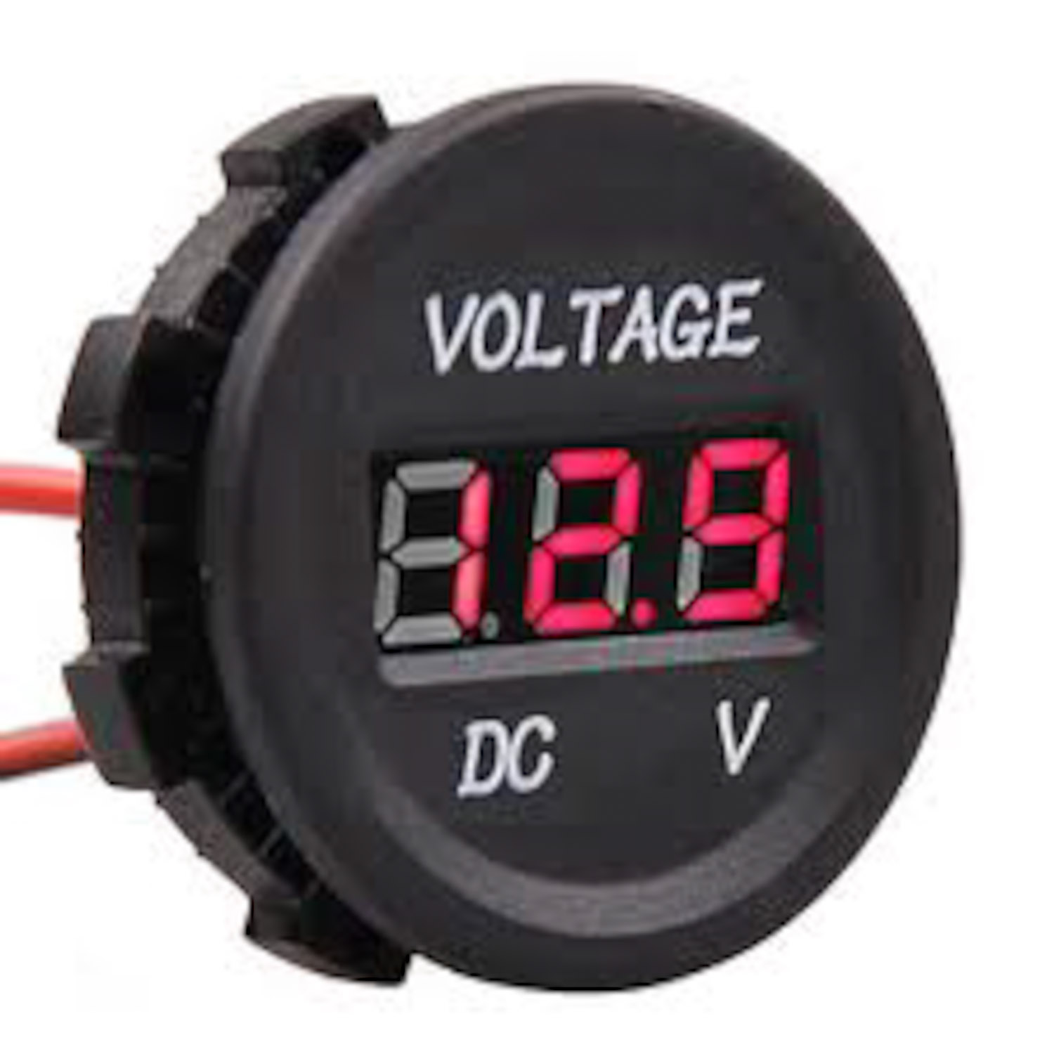 VOLTMETRO DIGITALE DC 12V-60V Indicatore LED Tester Batterie Piombo,  Bici,etc